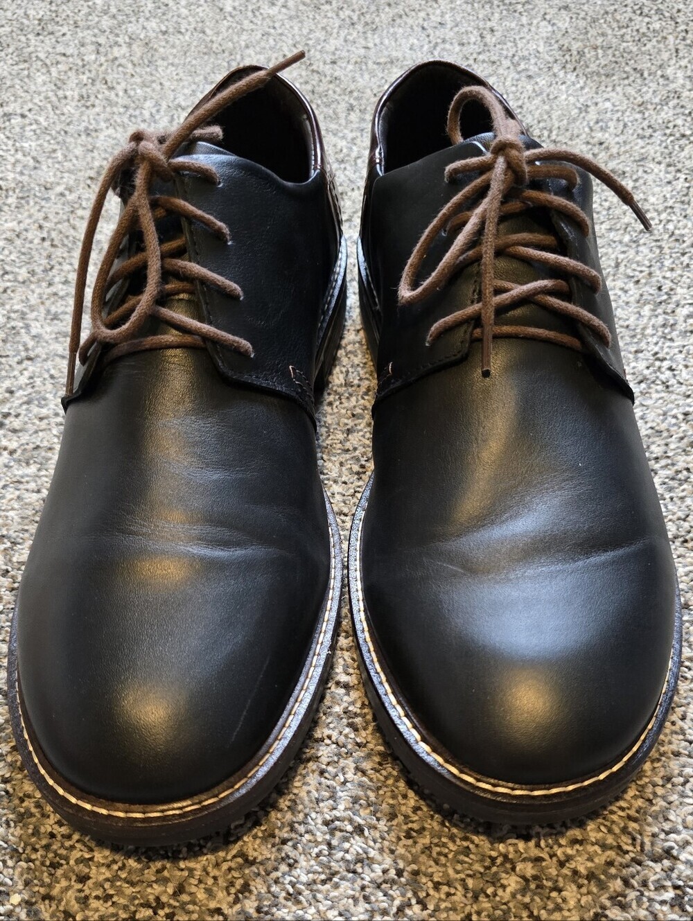 Naot Chief Men’s Black Walnut Leather Oxford Dress Shoes Size 13 - Picture 2 of 10